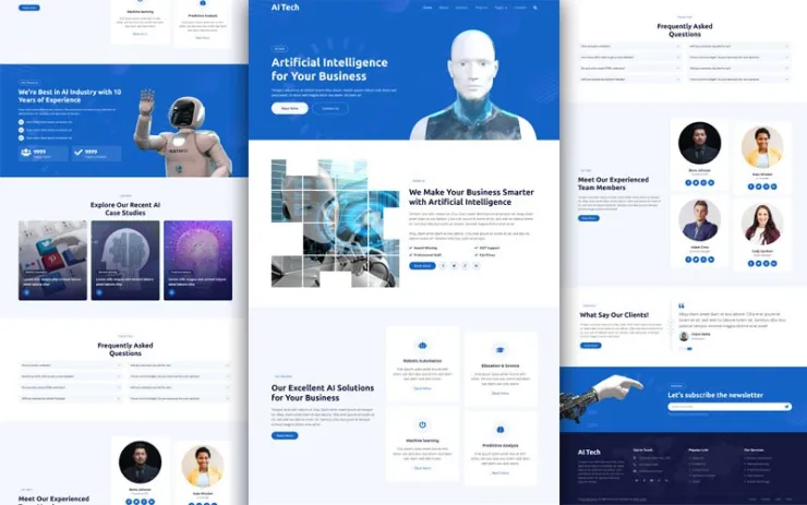 artificial-intelligence-html-template