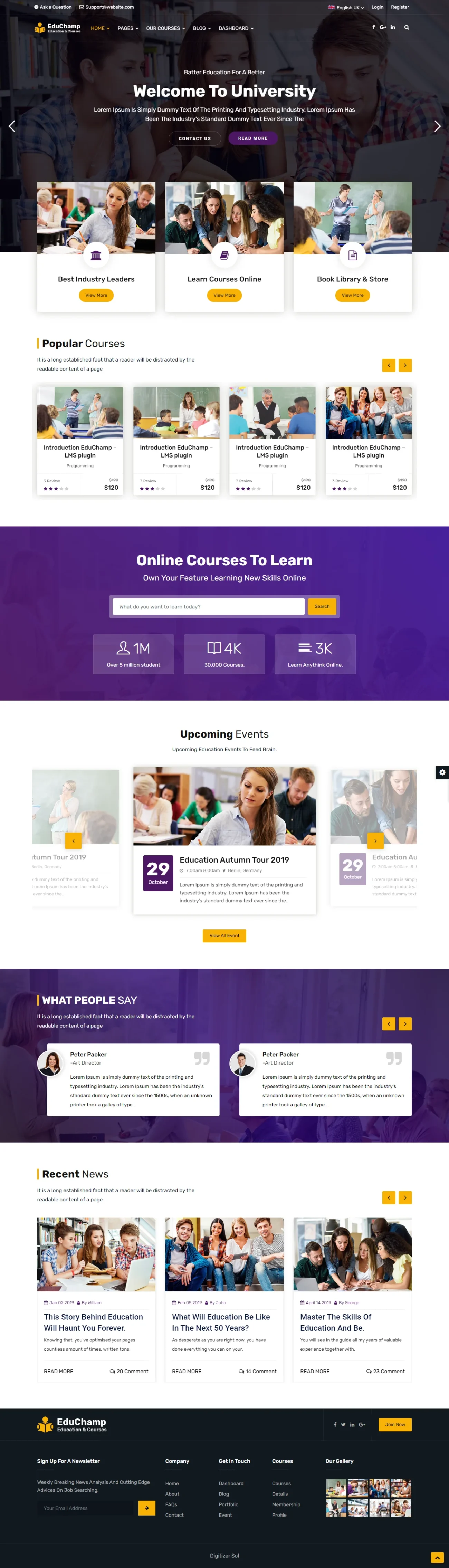 EduChamp WordPress Themes