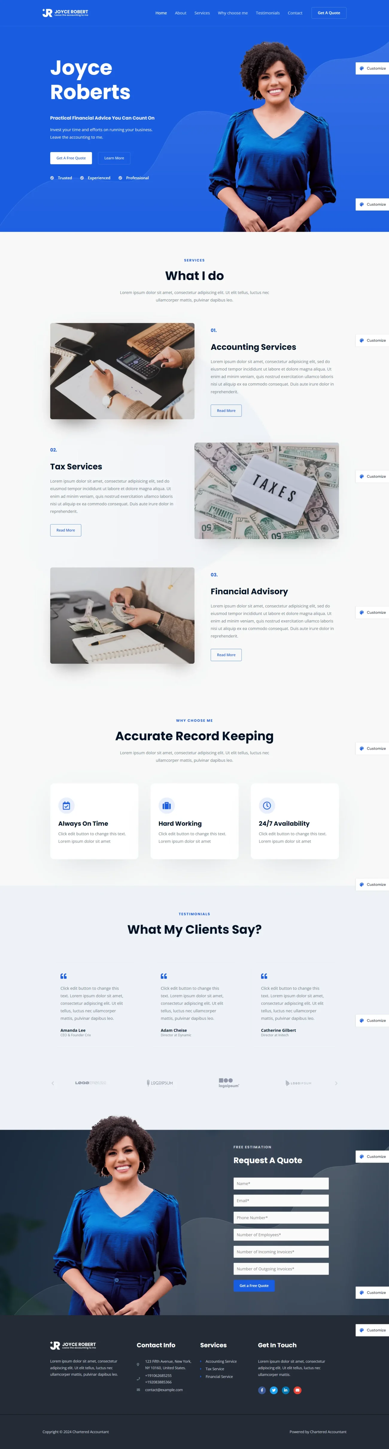 Accountant digitizer sol WordPress Themes