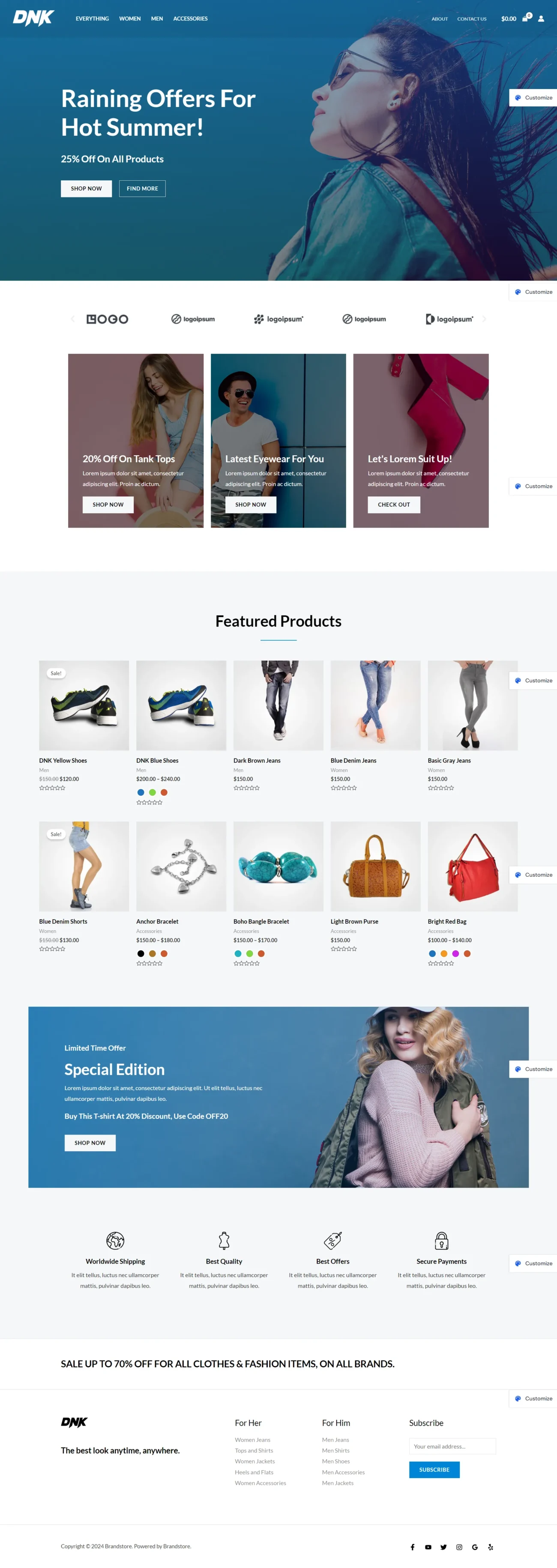 Brandstore digitizer sol WordPress Themes