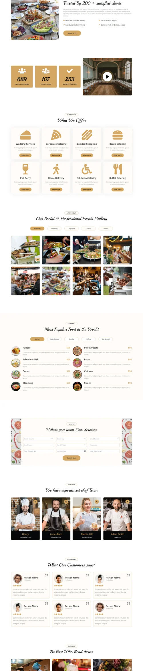 Catering Services digitizer sol WordPress Themes