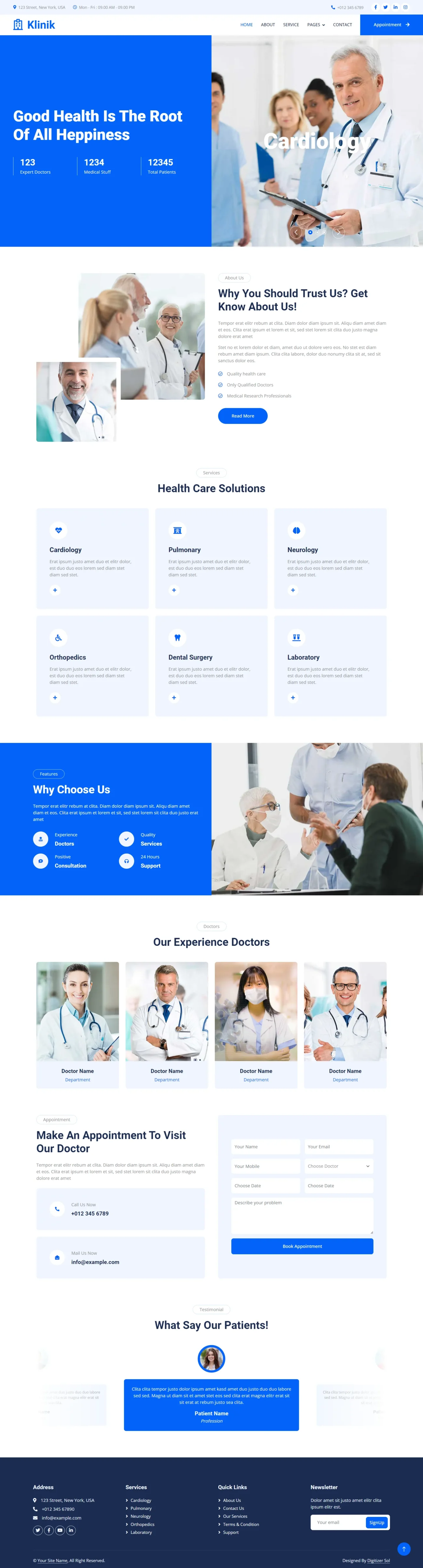 Clinic digitizer sol WordPress Themes