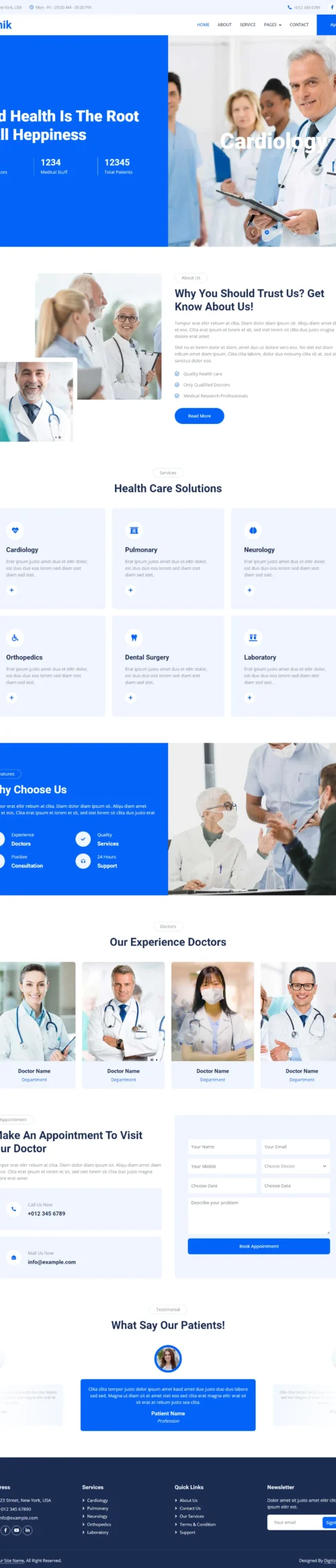 Clinic digitizer sol WordPress Themes