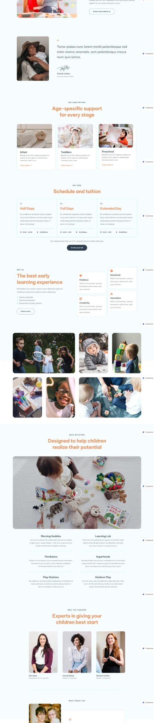 Daycare digitizer sol WordPress Themes