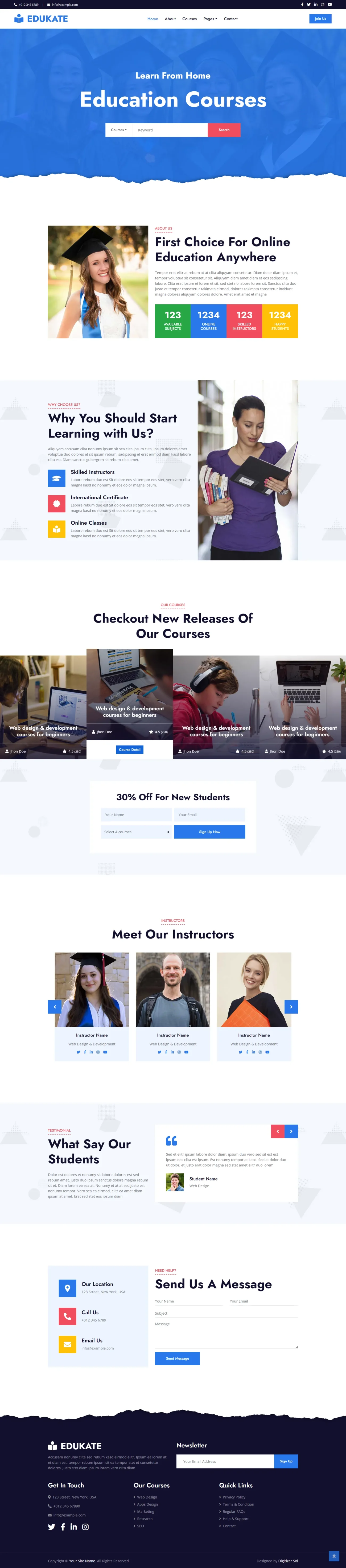 Education digitizer sol WordPress Themes