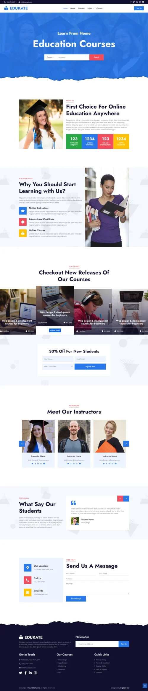 Education digitizer sol WordPress Themes