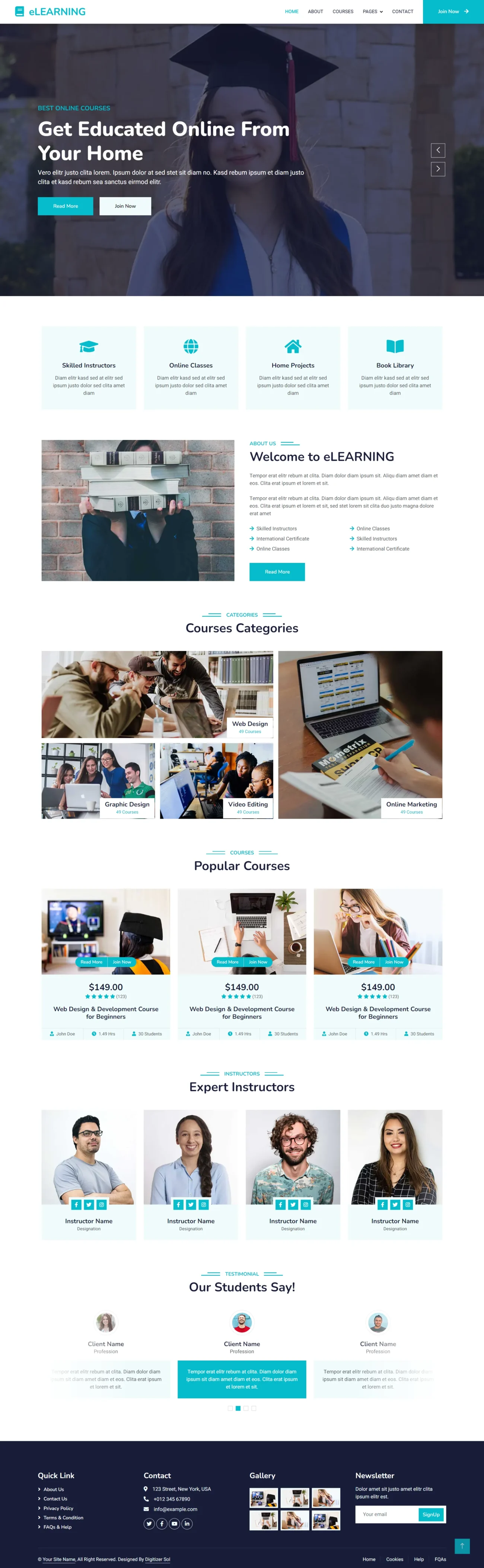 Elearning digitizer sol WordPress Themes