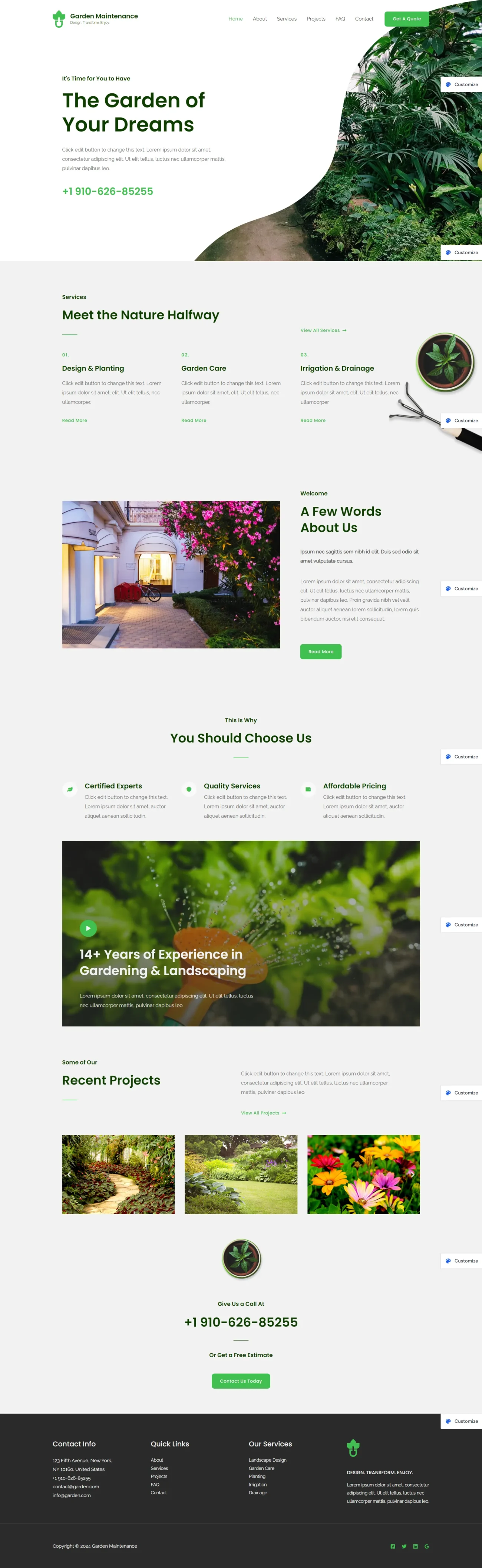 Garden-Maintenance digitizer sol WordPress Themes