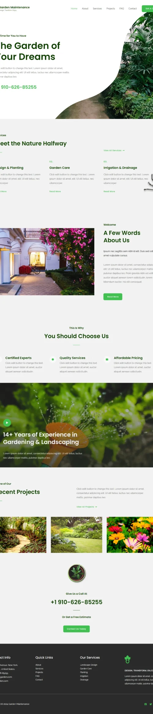 Garden-Maintenance digitizer sol WordPress Themes