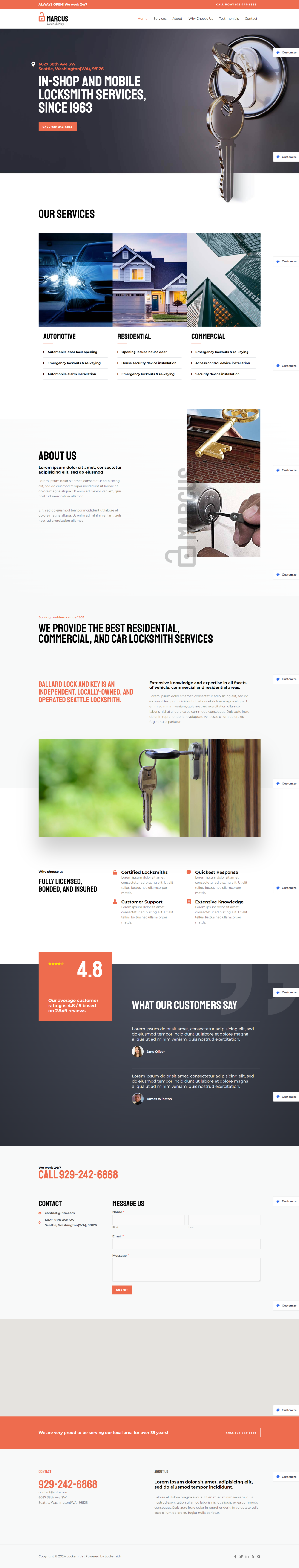 Locksmith digitizer sol WordPress Themes