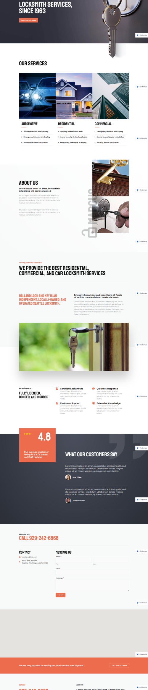 Locksmith digitizer sol WordPress Themes