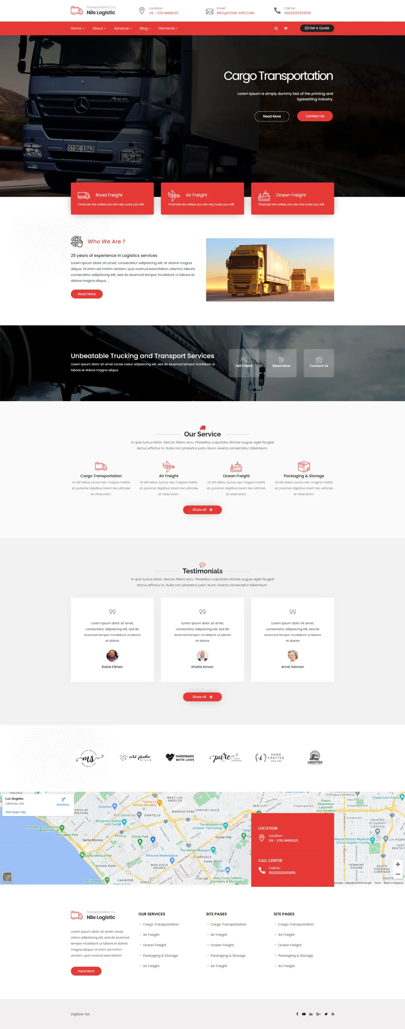 Logistics Railroad Transportation digitizer sol WordPress Themes