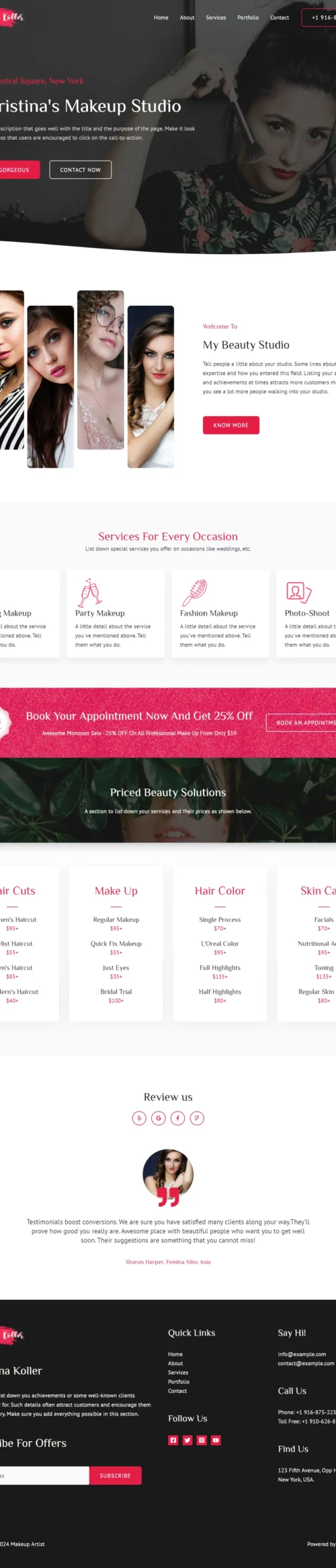 Makeup digitizer sol WordPress Themes