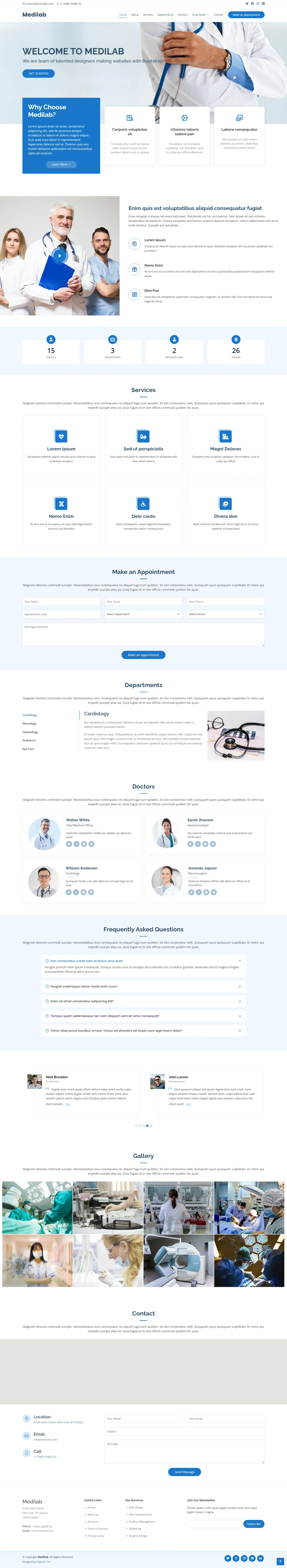 Medilab digitizer sol WordPress Themes