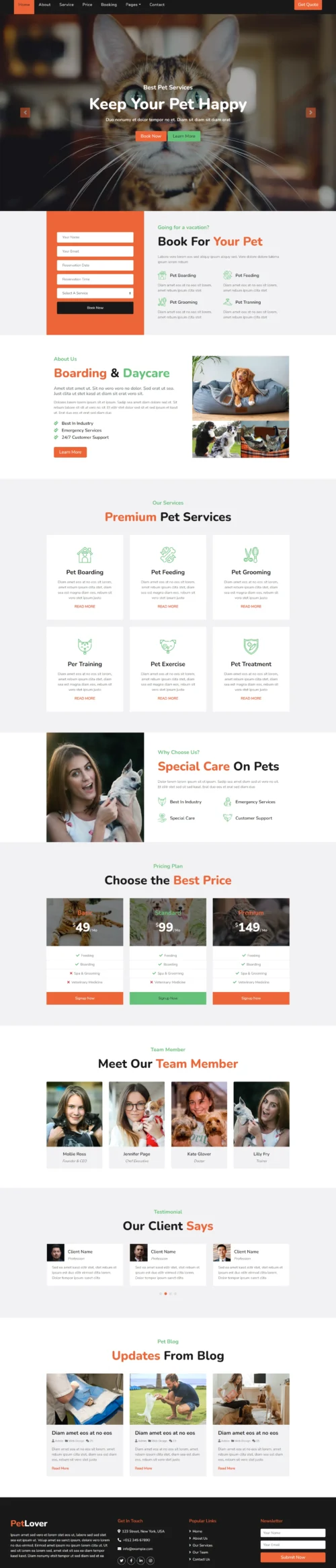 Pet Care digitizer sol WordPress Themes