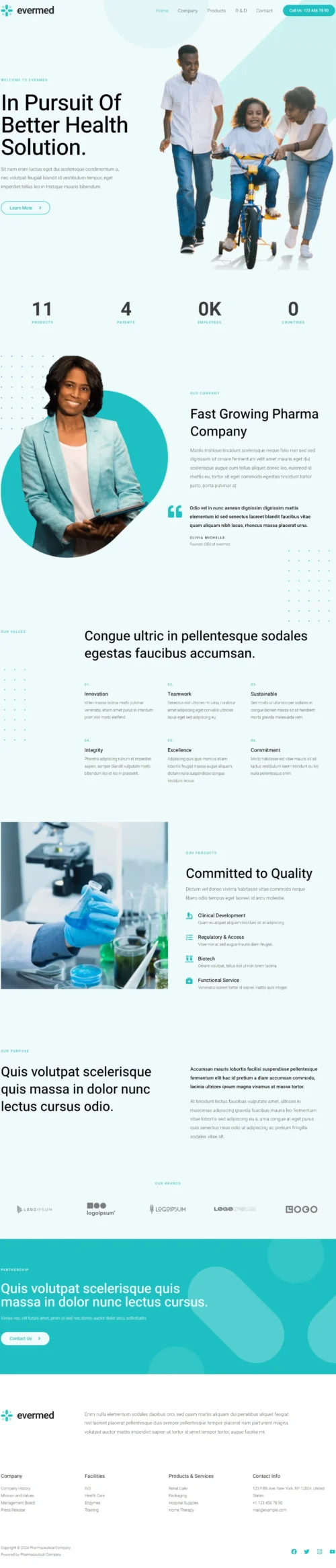 Pharmaceutical digitizer sol WordPress Themes