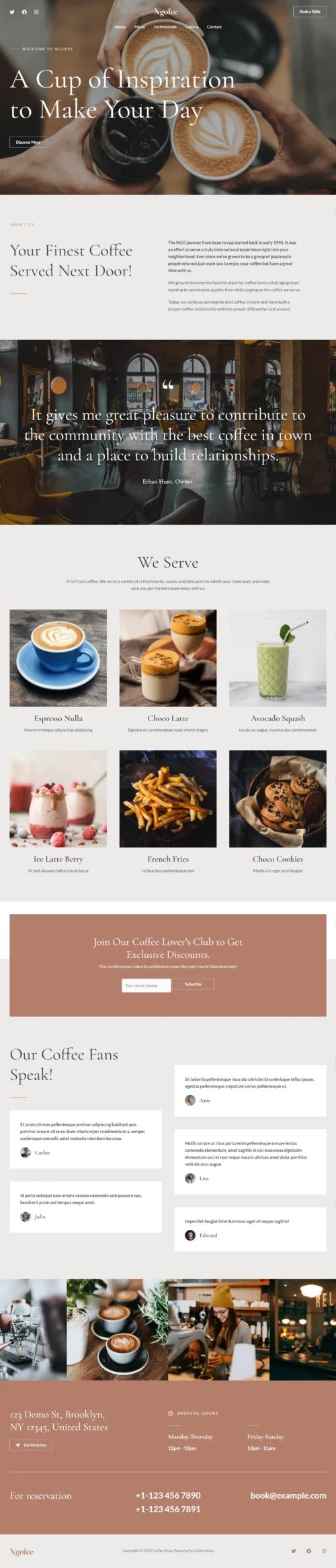 Pro Coffee Shop digitizer sol WordPress Themes