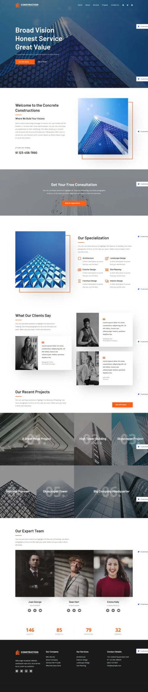 Pro Construction digitizer sol WordPress Themes