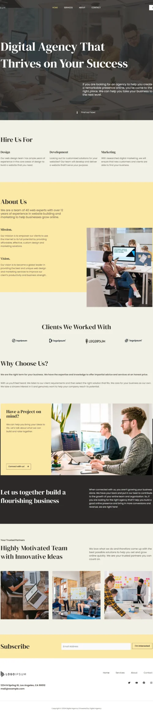 Pro Digital Agency digitizer sol WordPress Themes