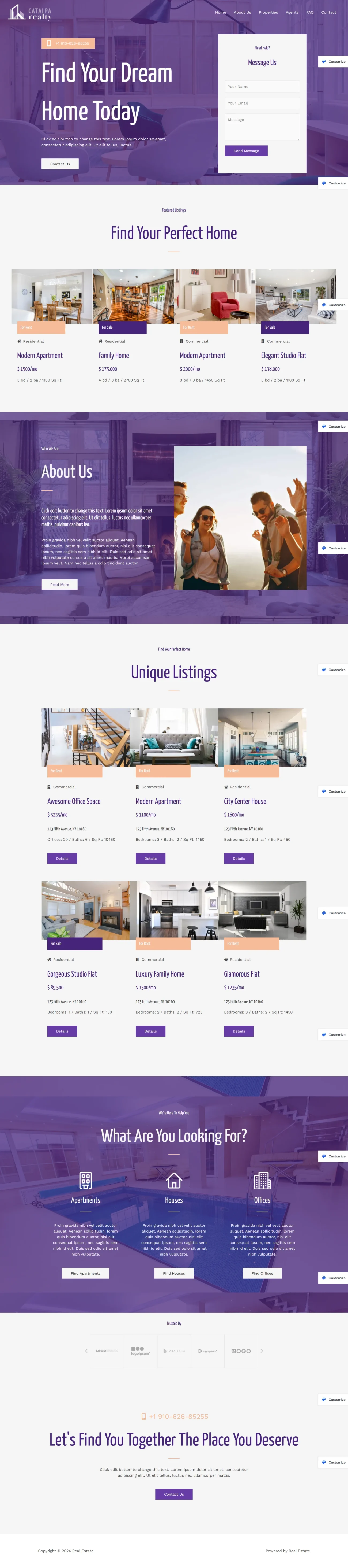 Real Estate digitizer sol WordPress Themes