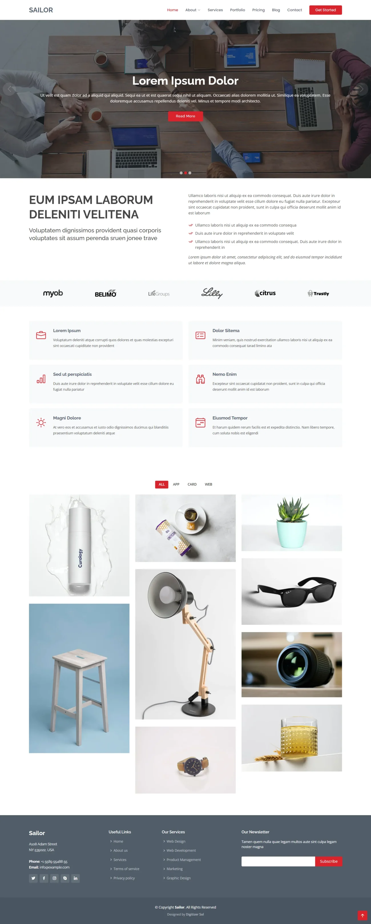 Sailor digitizer sol WordPress Themes