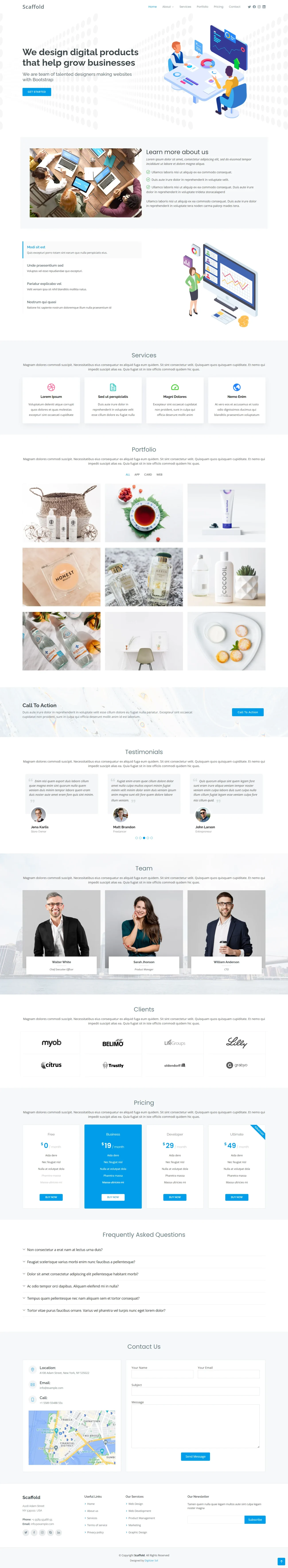 Scaffold digitizer sol WordPress Themes