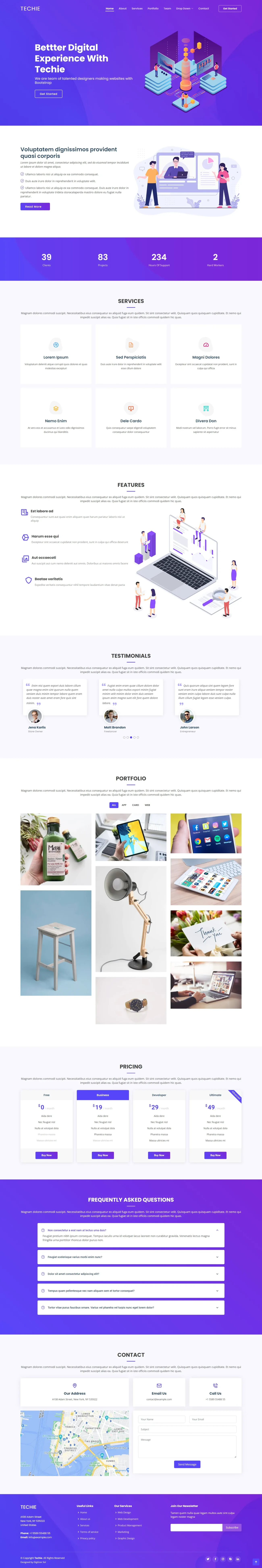 Techie digitizer sol WordPress Themes