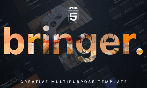 Bringer - Creative Agency Theme