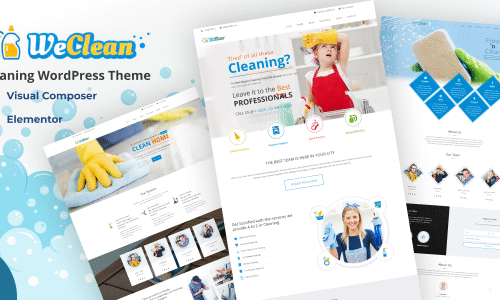 We Clean - Cleaning WordPress Theme