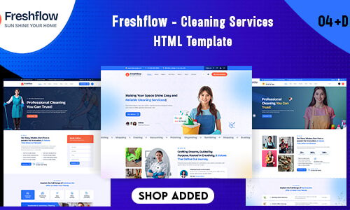 Freshflow - Cleaning Services Theme