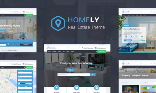 Homely - Real Estate HTML Template Theme