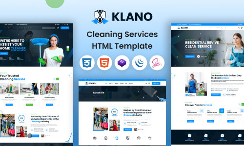 Klano - Cleaning Services Theme