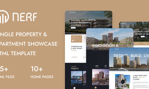 Nerf - Single Property WordPress Theme