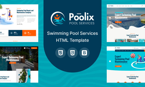 Poolix - Pool Cleaning Theme