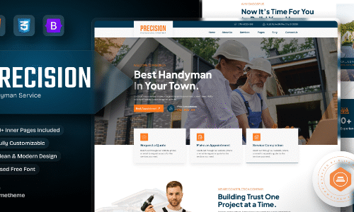 Precision&Craft - Handyman Theme