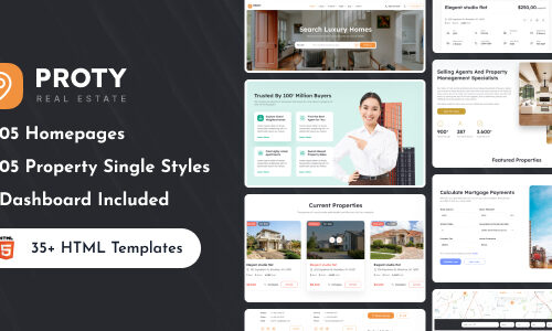 Proty - Real Estate WordPress Theme
