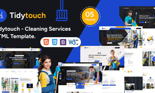 Tidytouch – Cleaning Services Theme