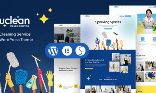 Uclean - Cleaning Service Theme