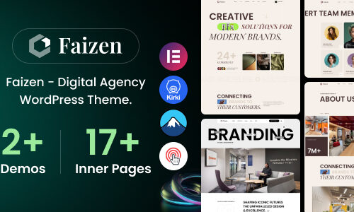 Faizen – Digital Agency Theme