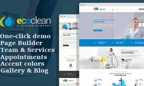 EcoClean - House Cleaning Theme