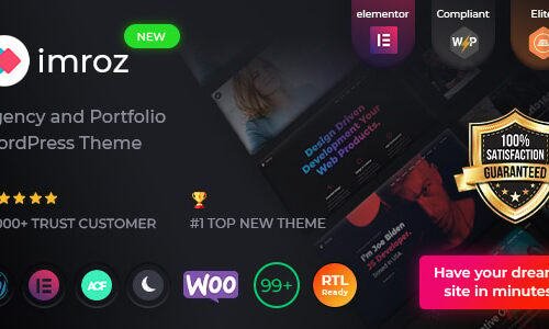 Imroz - Agency & Portfolio Theme
