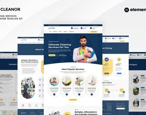 Cleanor - Cleaning Services Theme