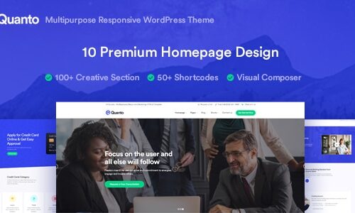 Quanto - Business Responsive WordPress Theme