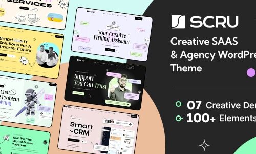 Scru - Creative Agency Theme