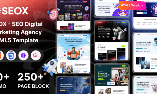 SEOX - Digital Marketing Agency Theme