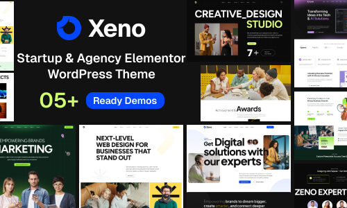 Xeno - Startup & Agency Elementor Theme